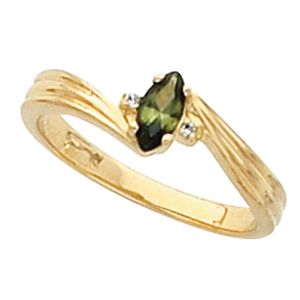 Ring Mounting for Marquise Gemstone