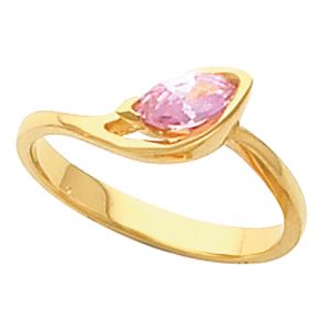Ring Mounting for Marquise Gemstone
