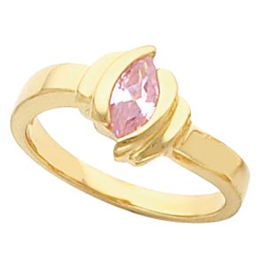 Ring Mounting for Marquise Gemstone