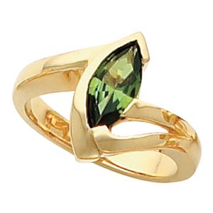 Ring Mounting for Marquise Gemstone
