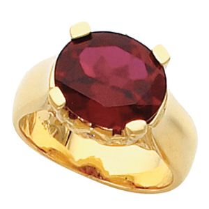 Ring Mounting for Oval Gemstone