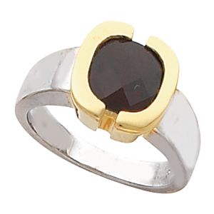 Solitaire Bezel Ring Mounting for Antique Center