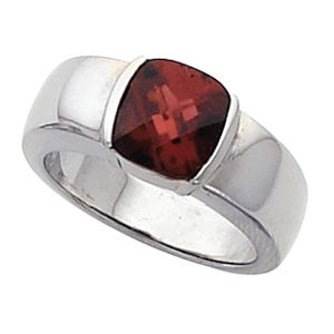 Solitaire Bezel Ring Mounting for Antique Center