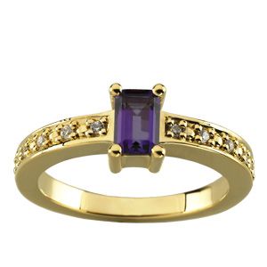 Ring Mounting for Emerald/Octagon Center