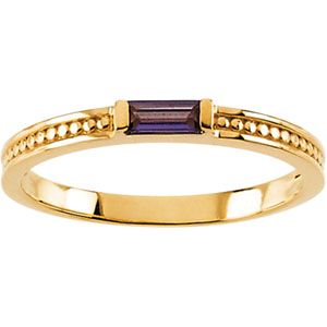 Stackable Ring Mounting for Mother for Baguette Center