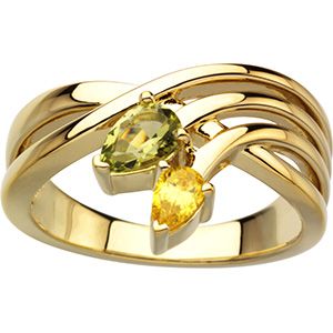  Ring Mounting Pear Shape for Gemstones