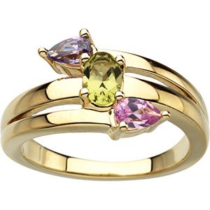 Multiple Shape Stones Ring Mounting for Gemstone