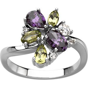 Multiple Shape Stones Mounting for Gemstone