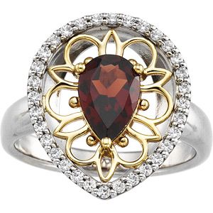 Vintage Style Ring Mounting for Gemstone