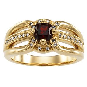 Accented Ring Mounting for Antique Center