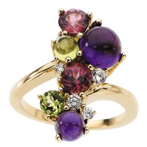 Multiple Stone Ring Mounting