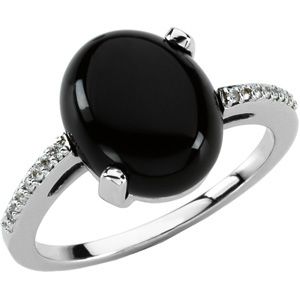 Ring Mounting for Oval Cabochon