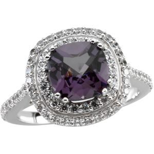 Accented Ring Mounting for Antique Center