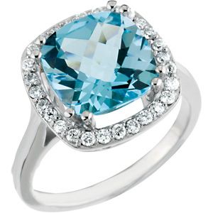 Accented Ring Mounting for Antique Center