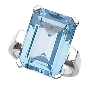 Emerald Shape Ring