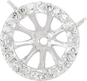 Diamond Semi-Mount Pendant