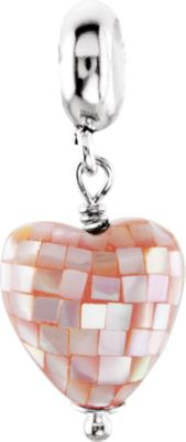 Kera™ Mother of Pearl Pink Heart Dangle