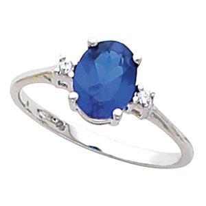 Ring Mounting for Oval Gemstone 