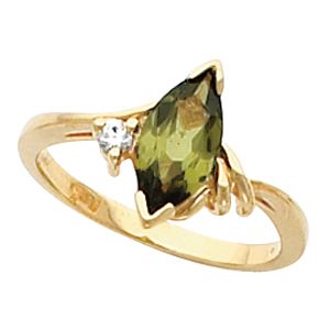 Ring Mounting for Marquise Gemstone