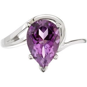 Ring Mounting for Pear Shape Center