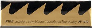 Pike&reg; Gold Sawblades 4/0, Gross
