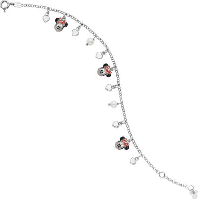 Disney&reg; Minnie Mouse & Pearl Bracelet