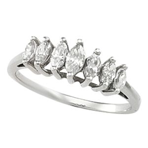 Fancy Anniversary Ring Mounting