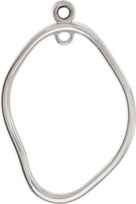Open Silhouette Dangle Component with Jump Rings