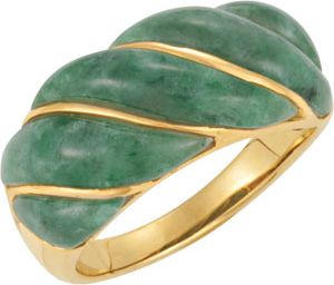 Genuine Russian Jadeite Ring