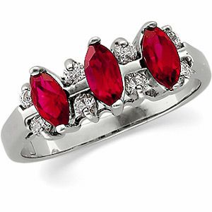 Fancy Anniversary Ring Mounting