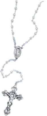 Imitation Pearl Rosary