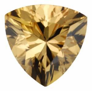 Trillion Genuine Golden Precious Topaz (Black Box)