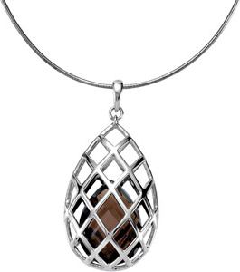 Genuine Smoky Quartz Pendant
