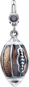 Enamel Football Charm