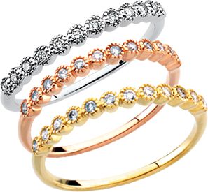 1/6 ct tw Diamond Anniversary Band
