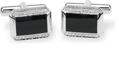 1/4 ct tw Diamond Cuff Links