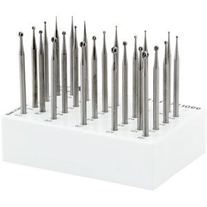 24pc Panther Round Bur Set (.40mm - 3.1mm)