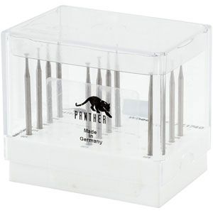 12pc Panther Wheel Bur Set (.60mm - 2.5mm)