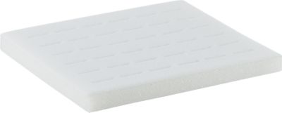 White 36 Ring Half Foam Insert