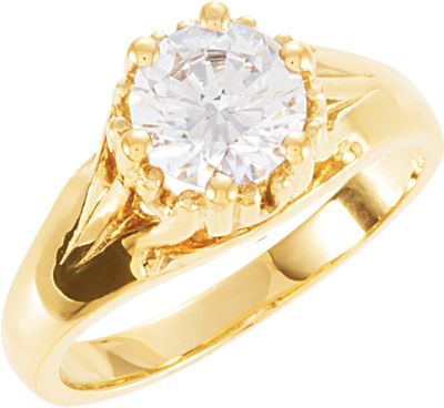 Solitaire Engagement Ring Mounting