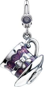 Enamel Tea Cup Charm