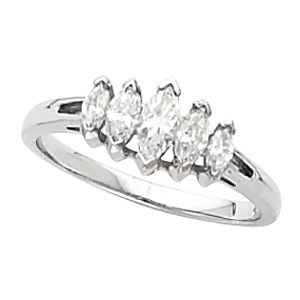 5-Stone Anniversary Ring Mounting