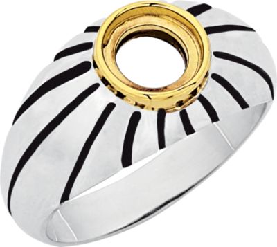 Men's Ring Mounting for Round Center 