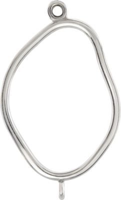 Open Silhouette Dangle Component with Jump Rings