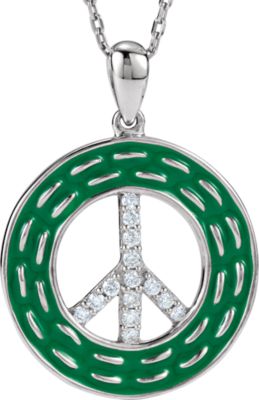 Peace Sign Necklace