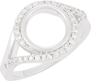 Diamond Semi-Mount Ring