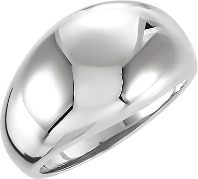10mm, 12mm, or 14mm Dome Ring