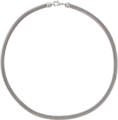 Stainless Steel Flat Snake Chain