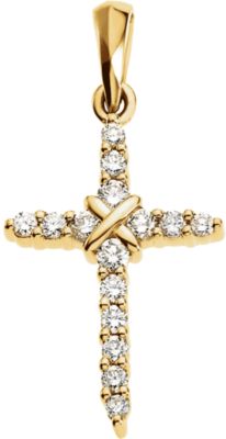 Diamond Cross Pendant