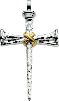 Nail Cross Pendant